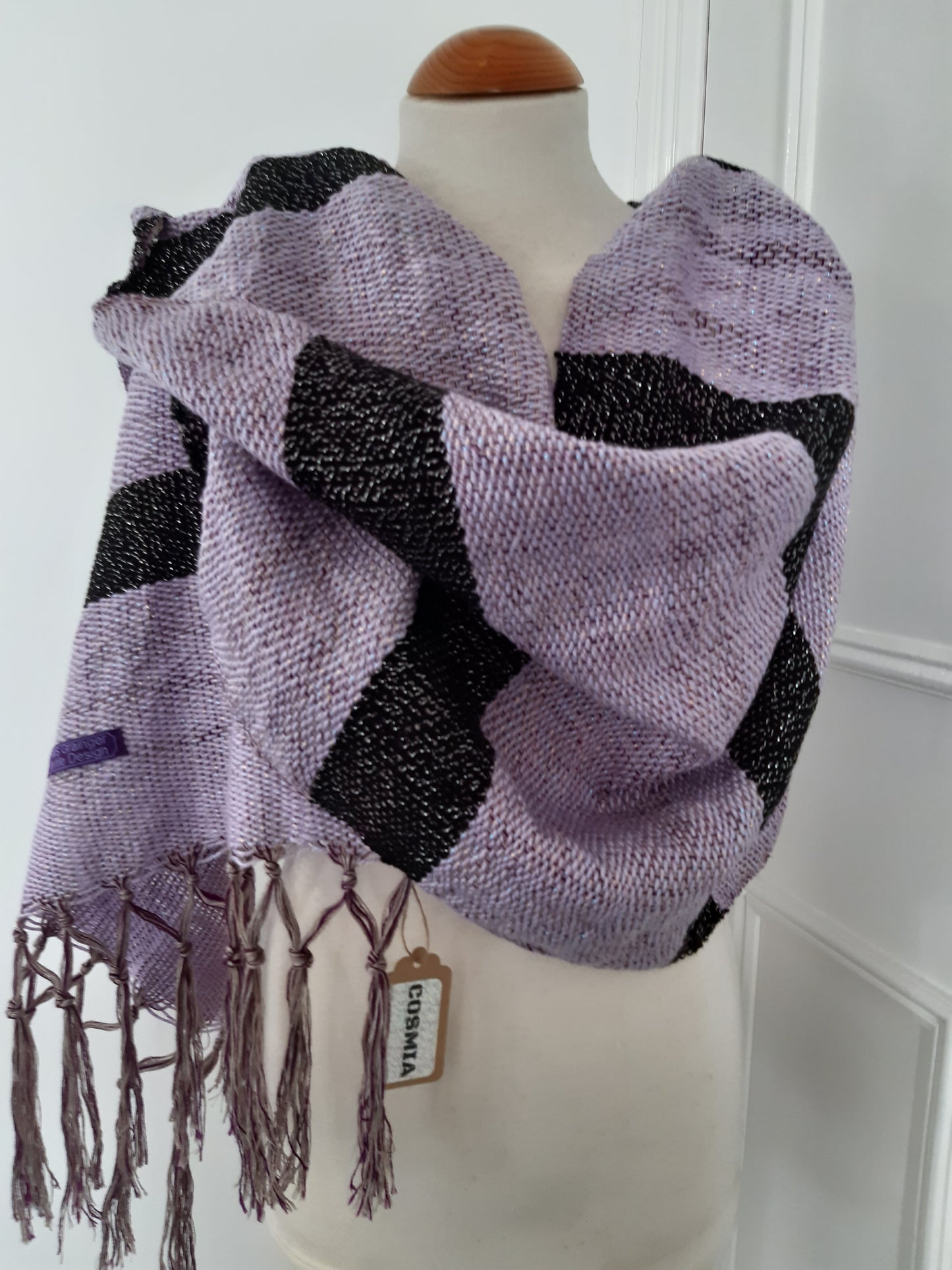 Kitsch Violet Cosmia Luxury Wrap