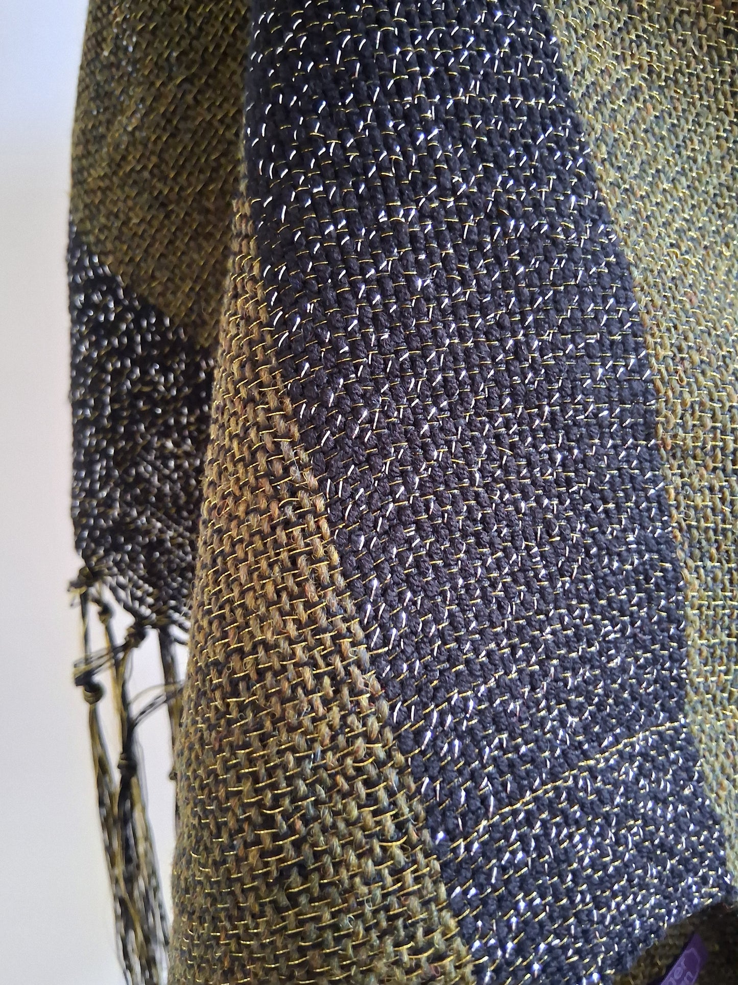 Cosmia Khaki Golden Noir Wrap