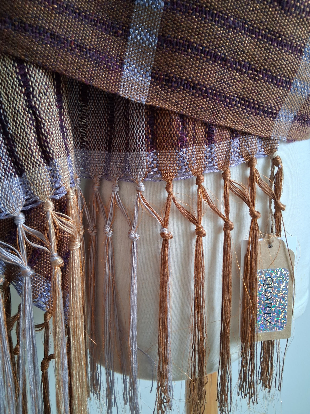 Amythest Irish Heather Pashmina