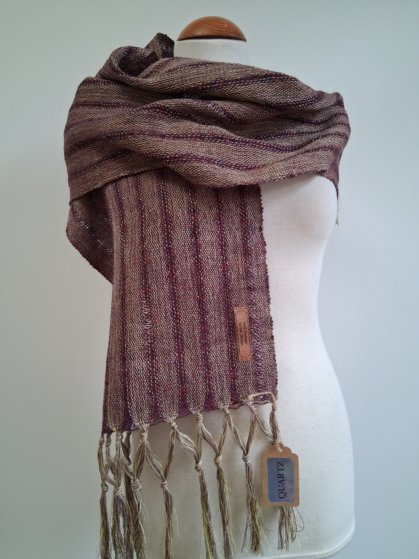 Golden Mulberry Scarf