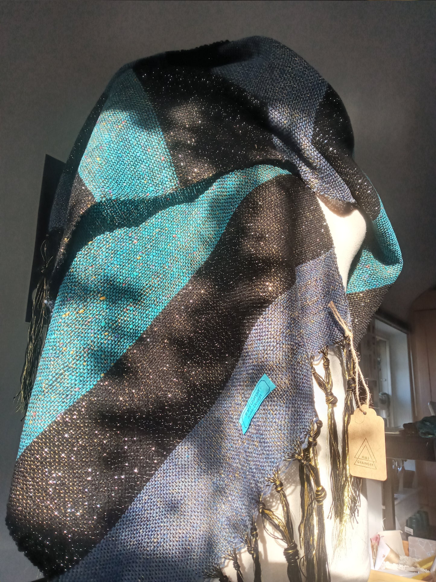 Cosmia Skye Blue Gold