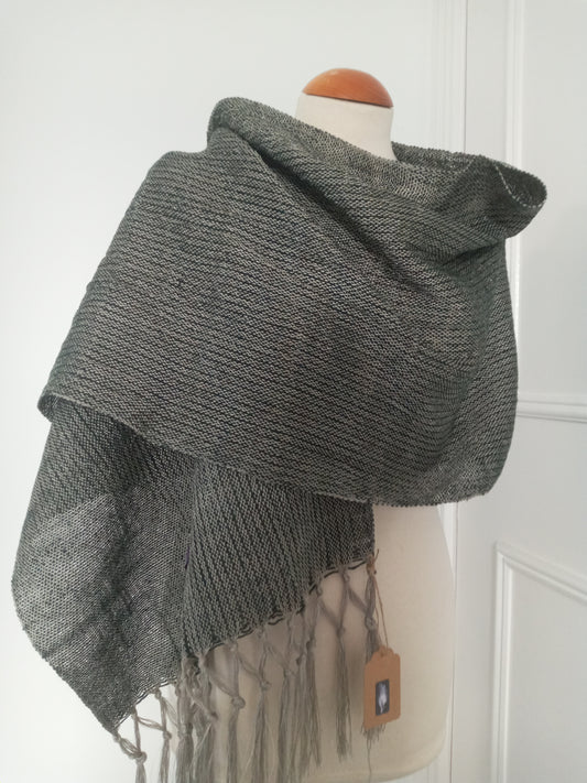 Evergreen Silver Scarf