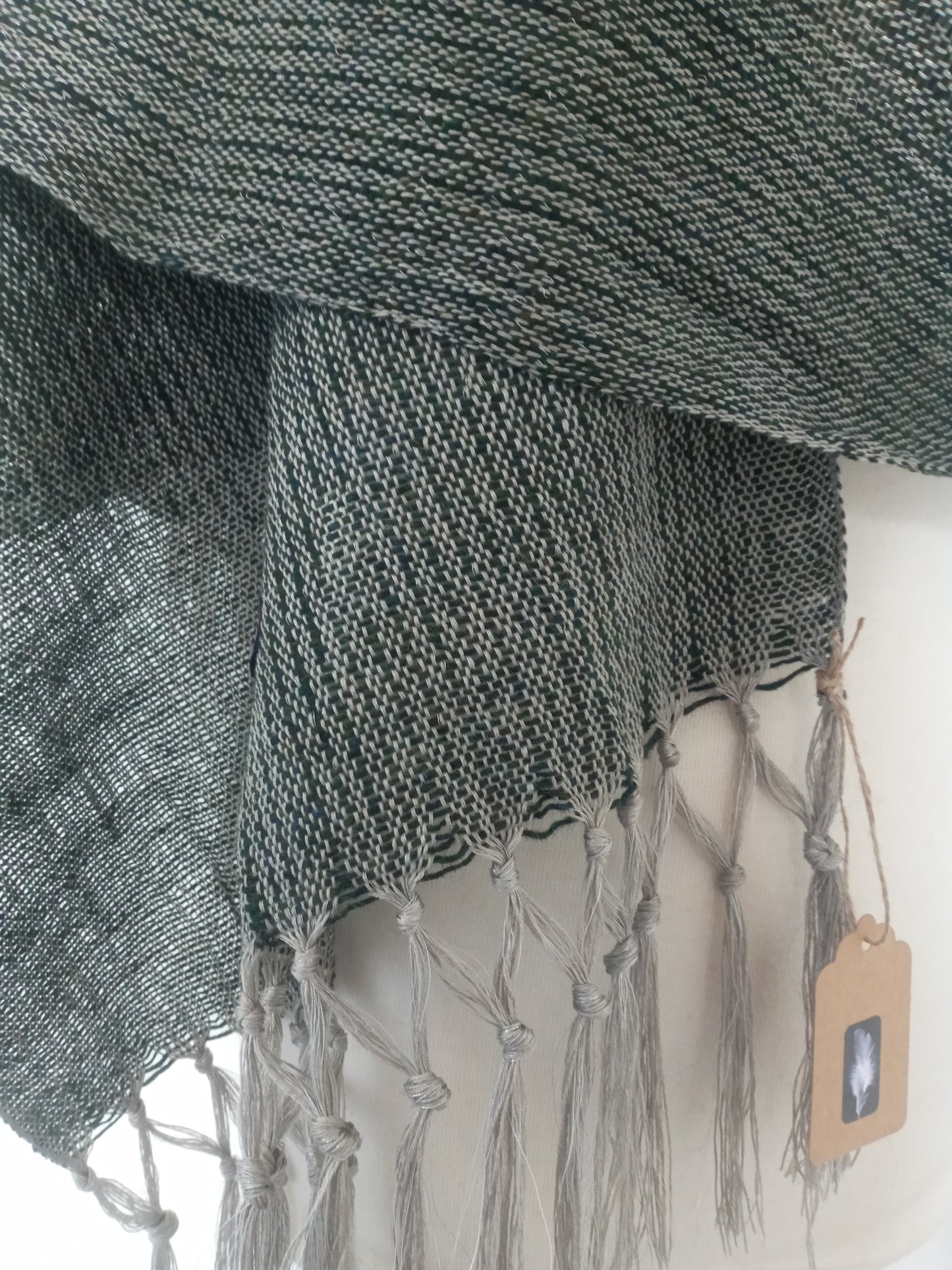 Evergreen Silver Scarf