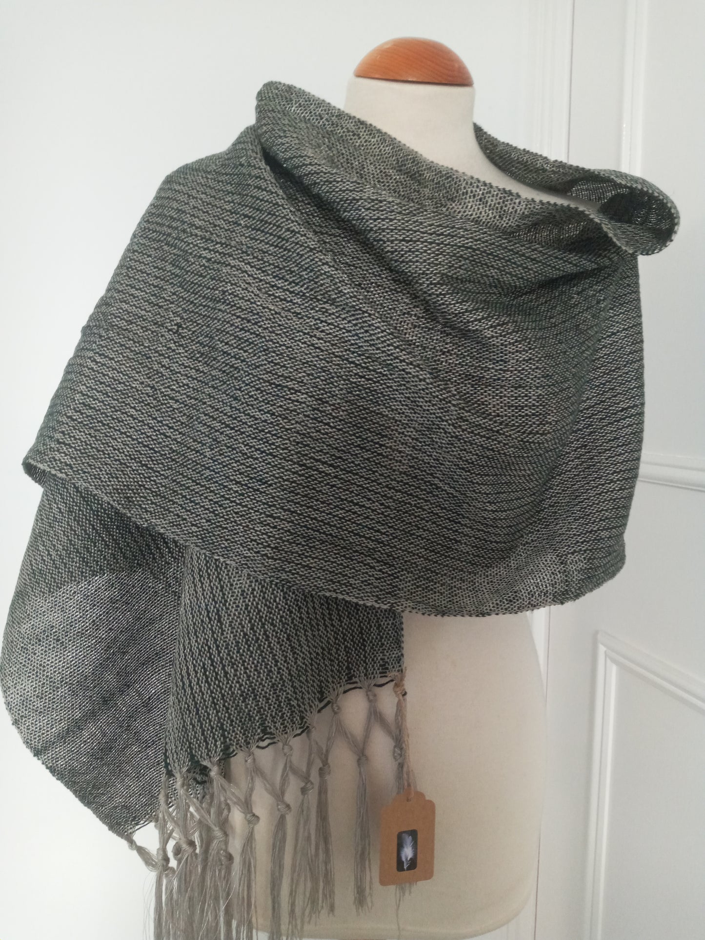 Evergreen Silver Scarf