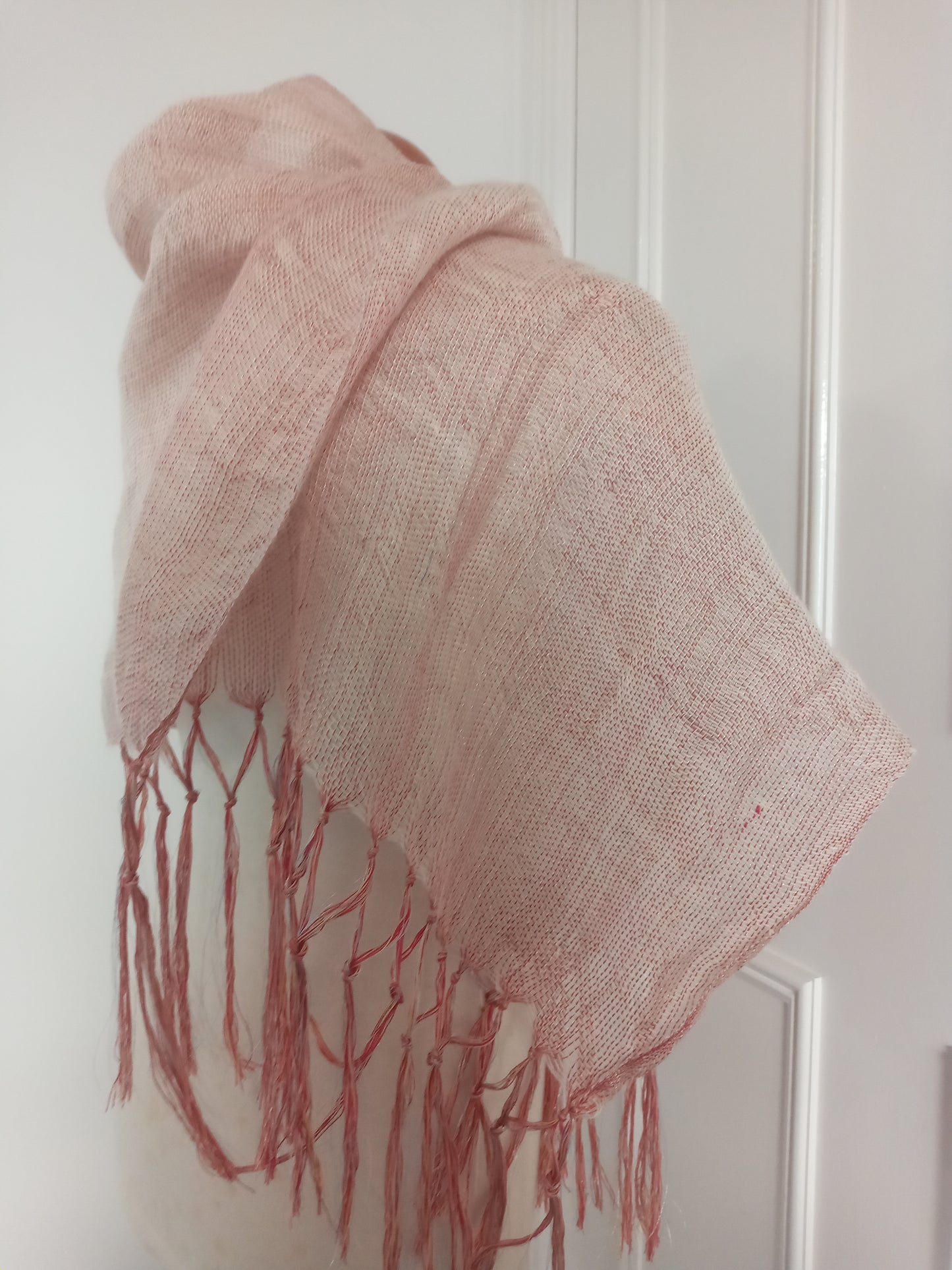 Delicate Pale Rose Voile