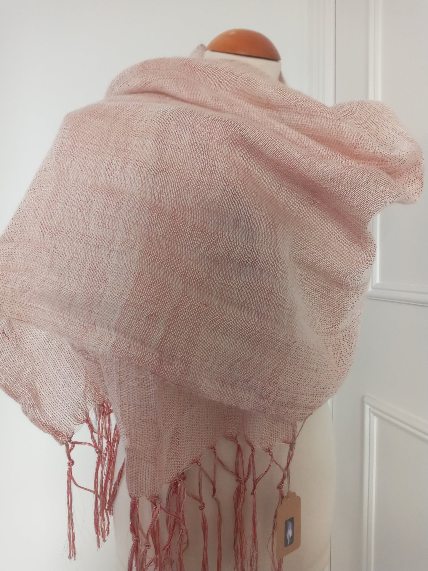 Delicate Pale Rose Voile