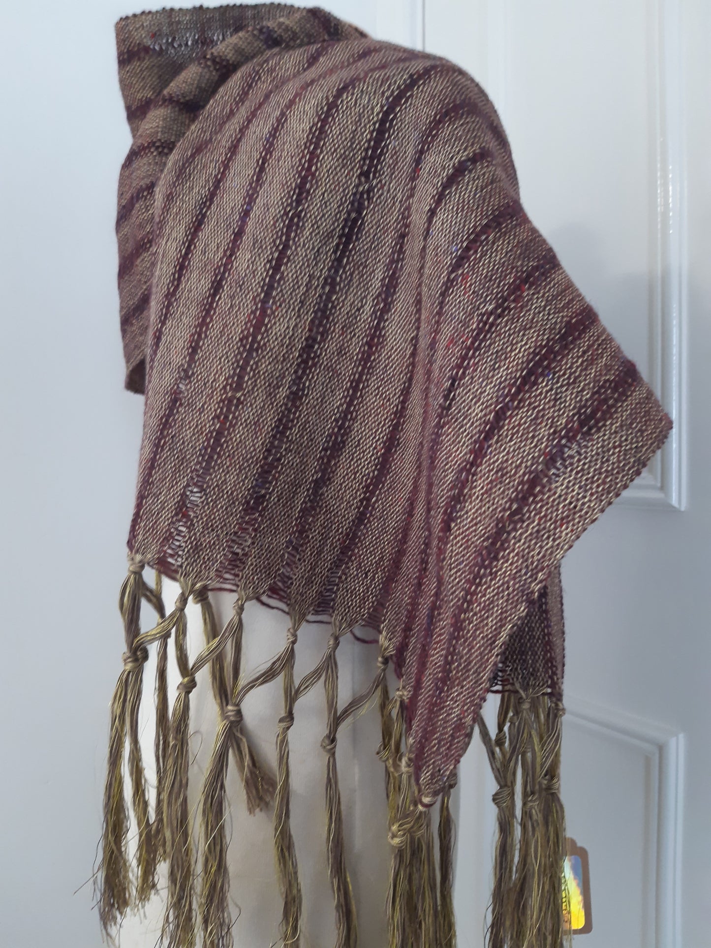 Earthy Bronze Gold Scarf