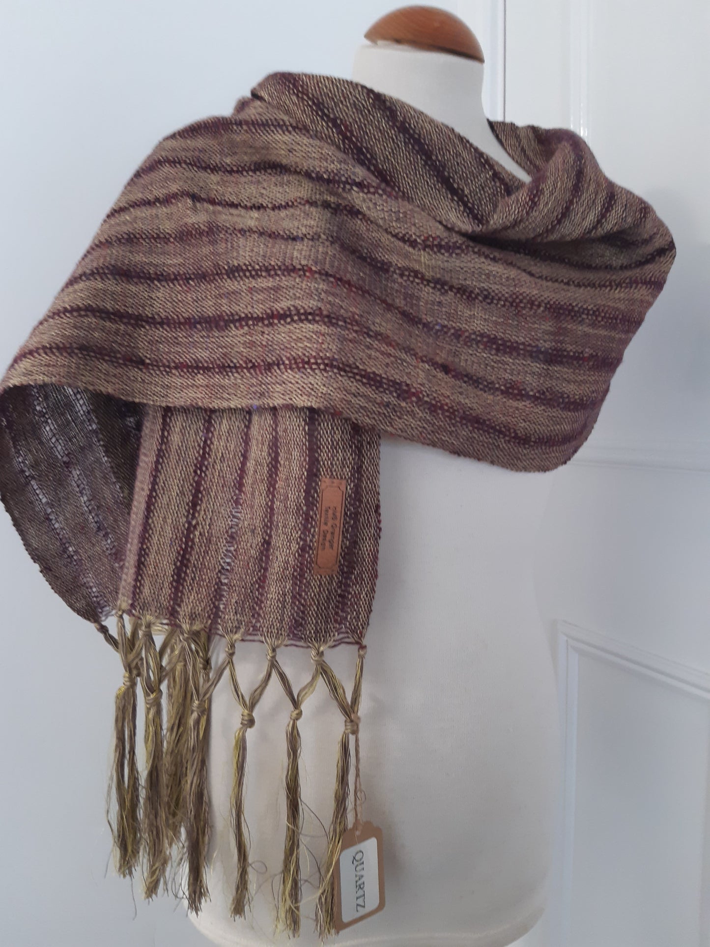 Earthy Bronze Gold Scarf