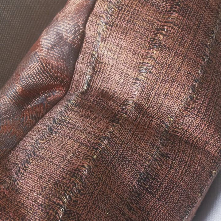 Moroccon Bronze Couture Cushion