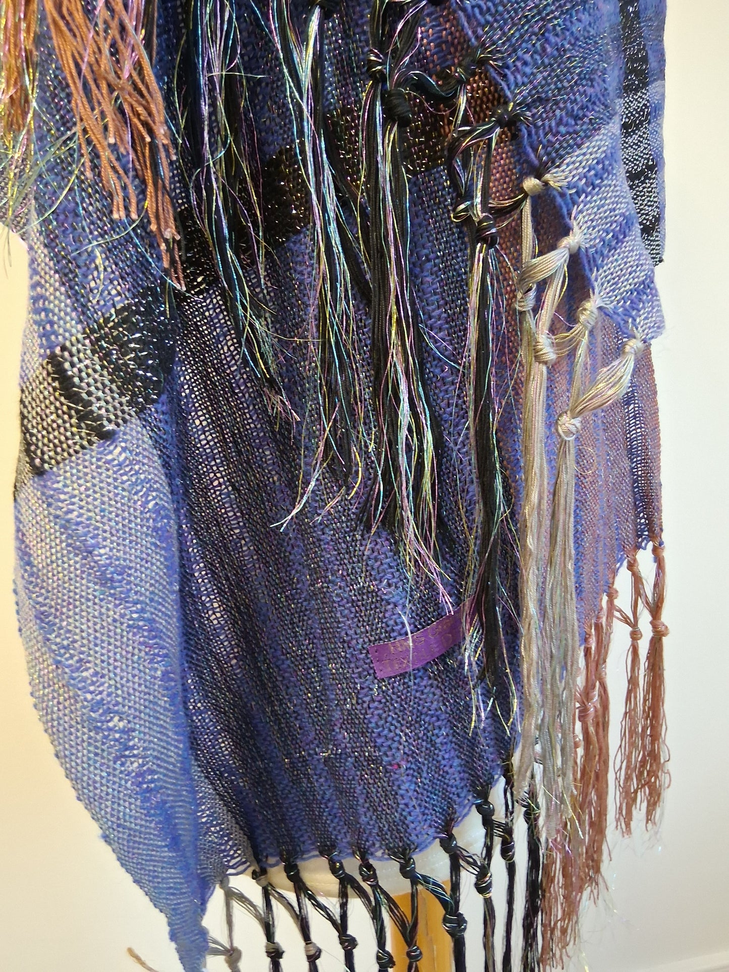 Navy Twist Opulent Wrap
