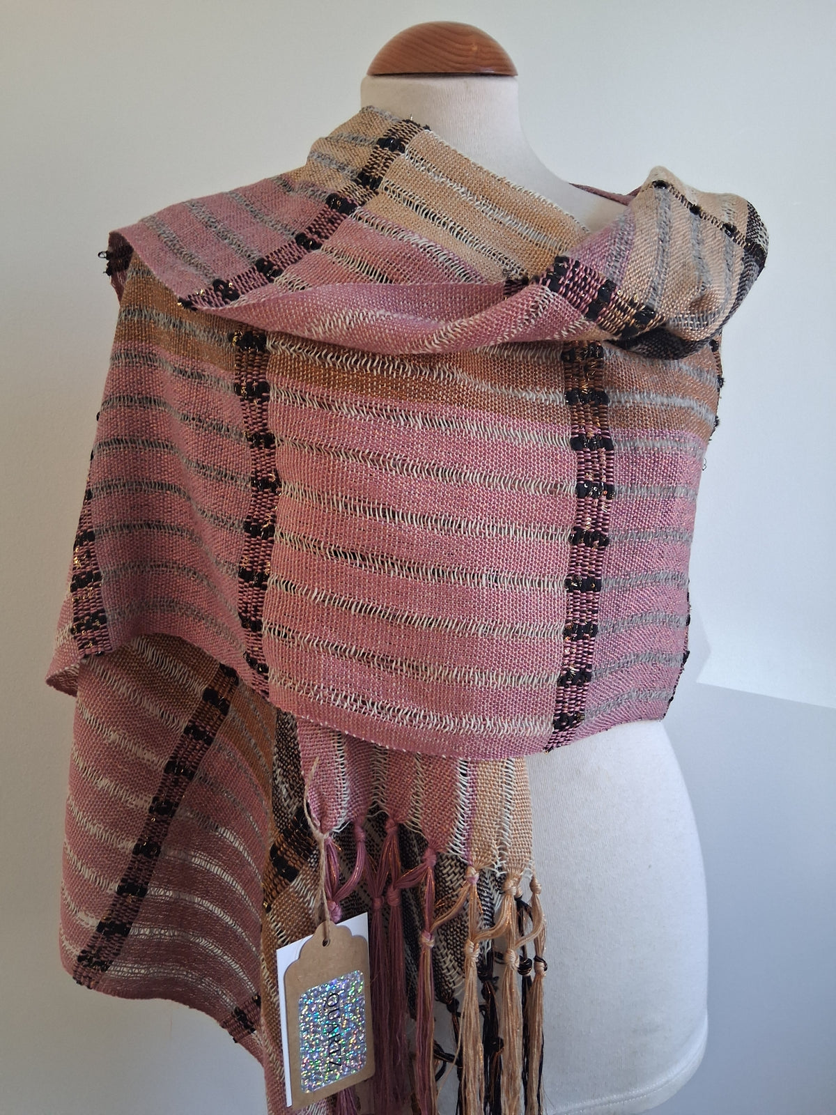 Rose Gold Caramel Pashmina