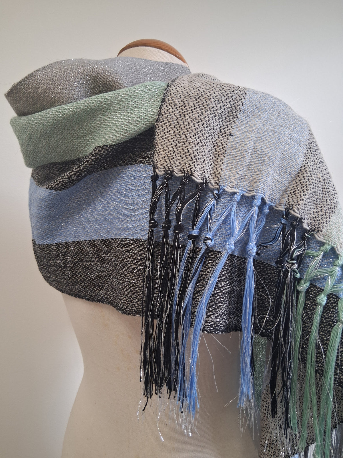 Irish Silver Mint Scarf