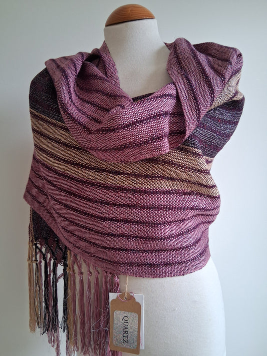 Rose Crème Noir Pashmina
