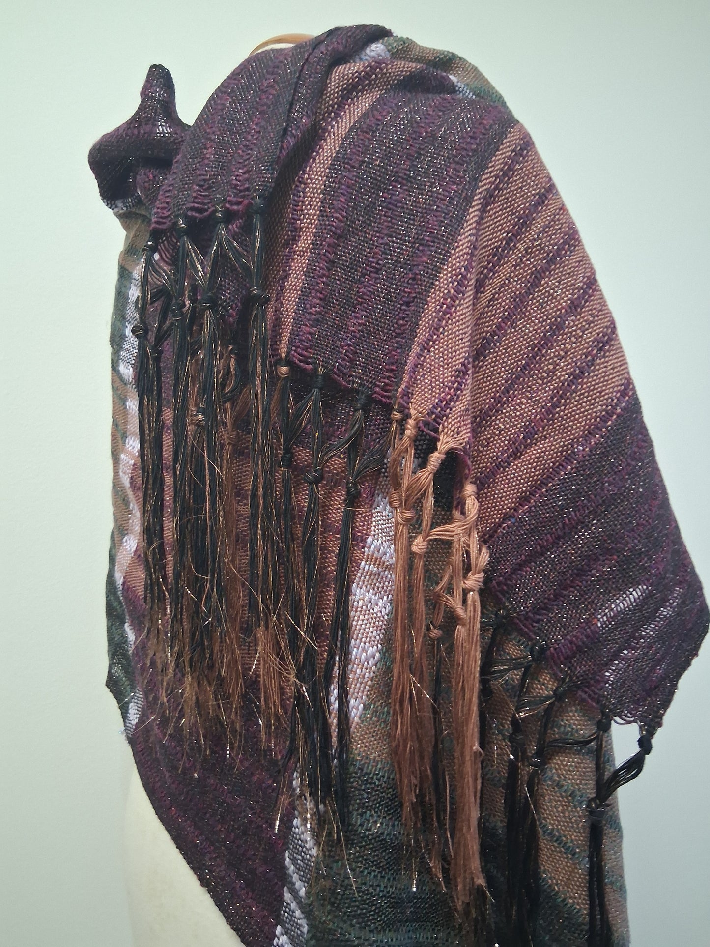 Mocha Hazel Mulberry Wrap