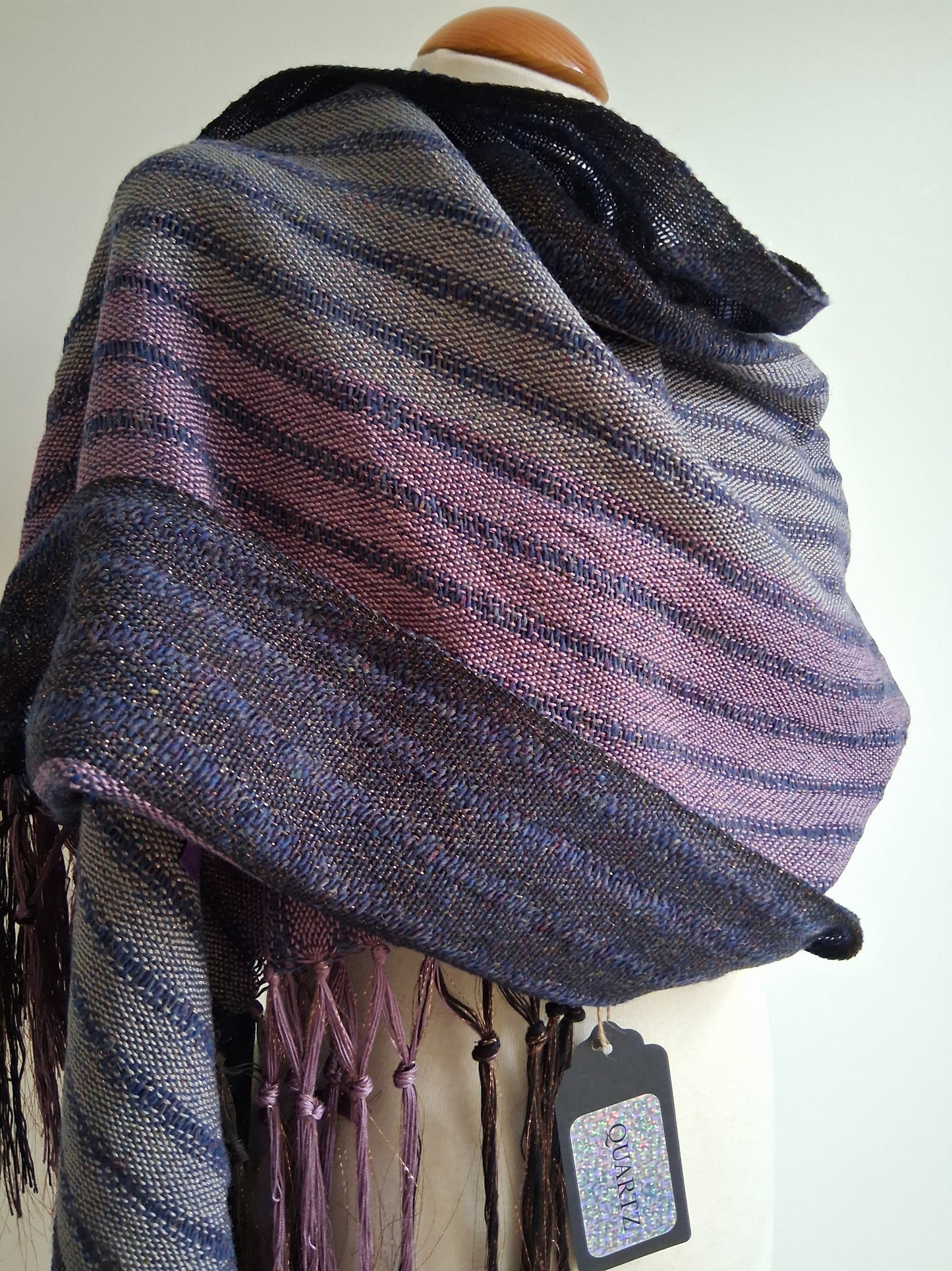 Navy Twist Rose Noir