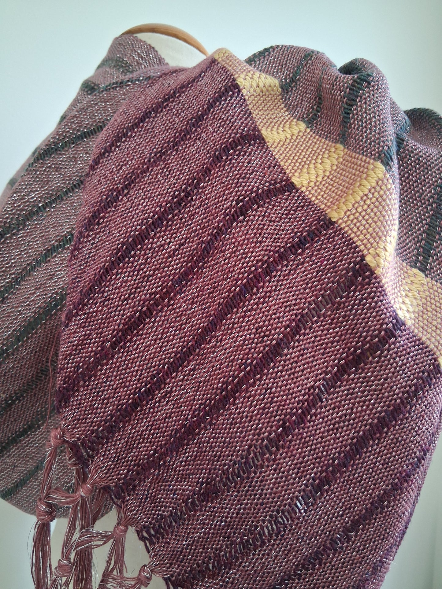 Silver Rose Mulberry Crème Wrap