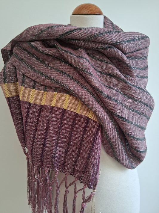 Silver Rose Mulberry Crème Wrap