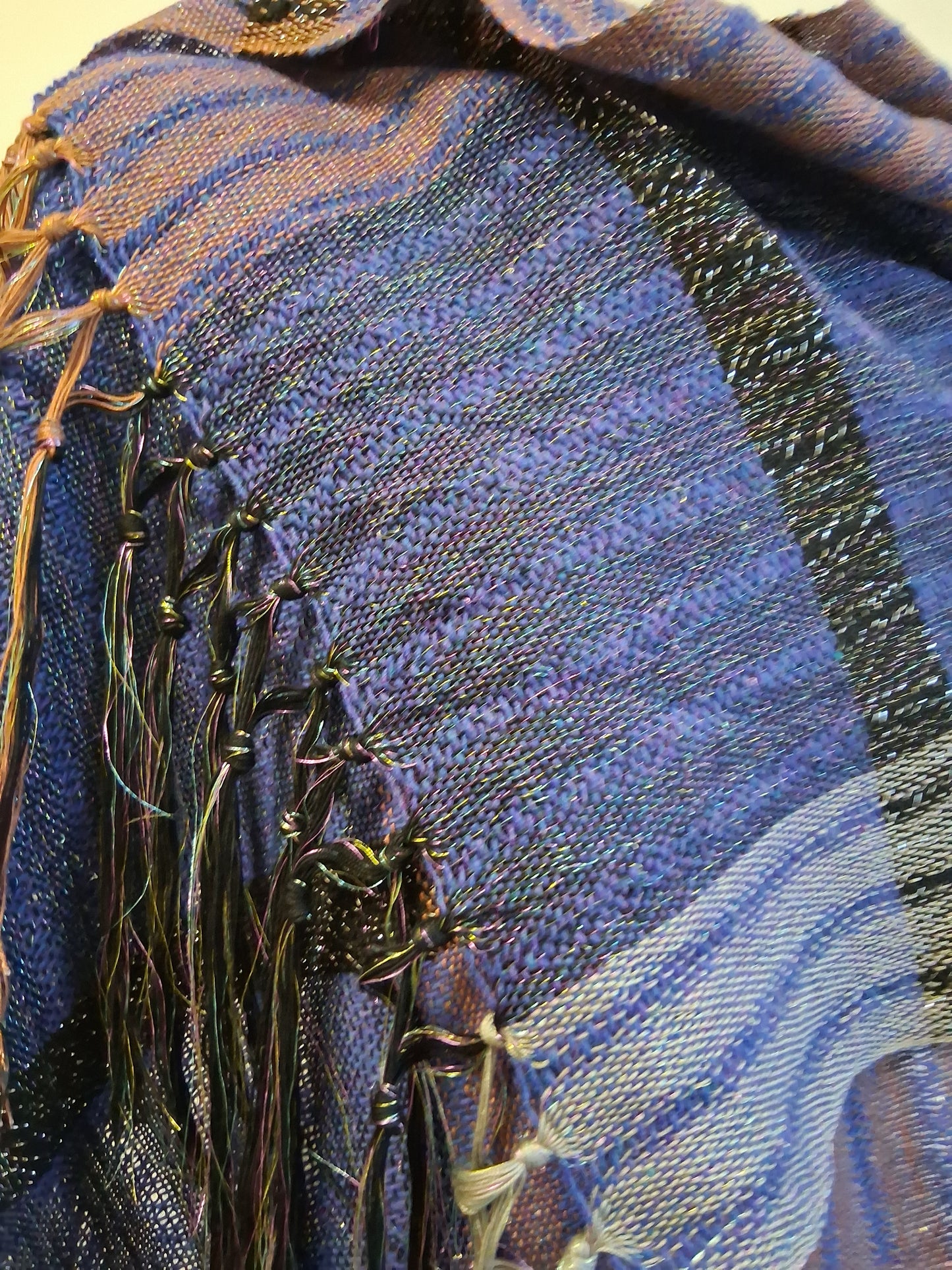 Navy Twist Opulent Wrap