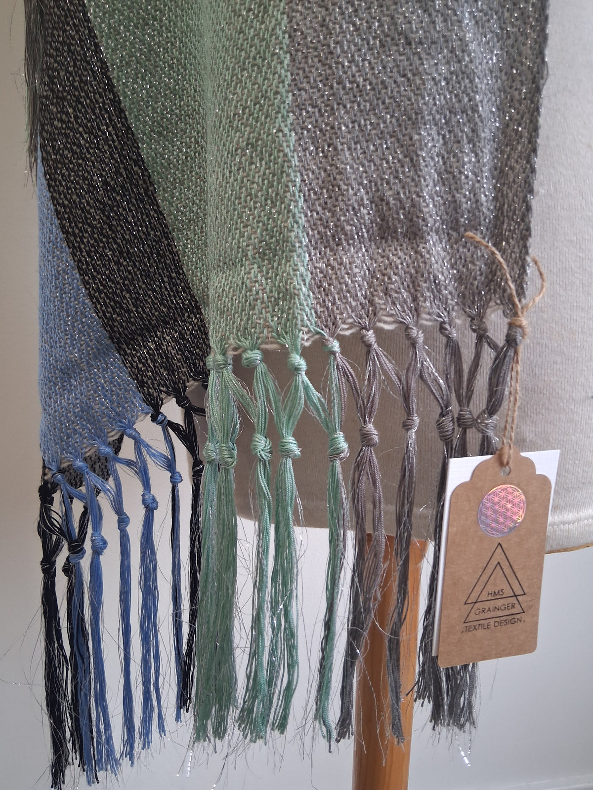 Irish Silver Mint Scarf