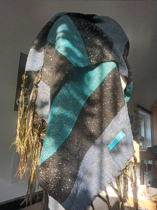 Cosmia Skye Blue Gold