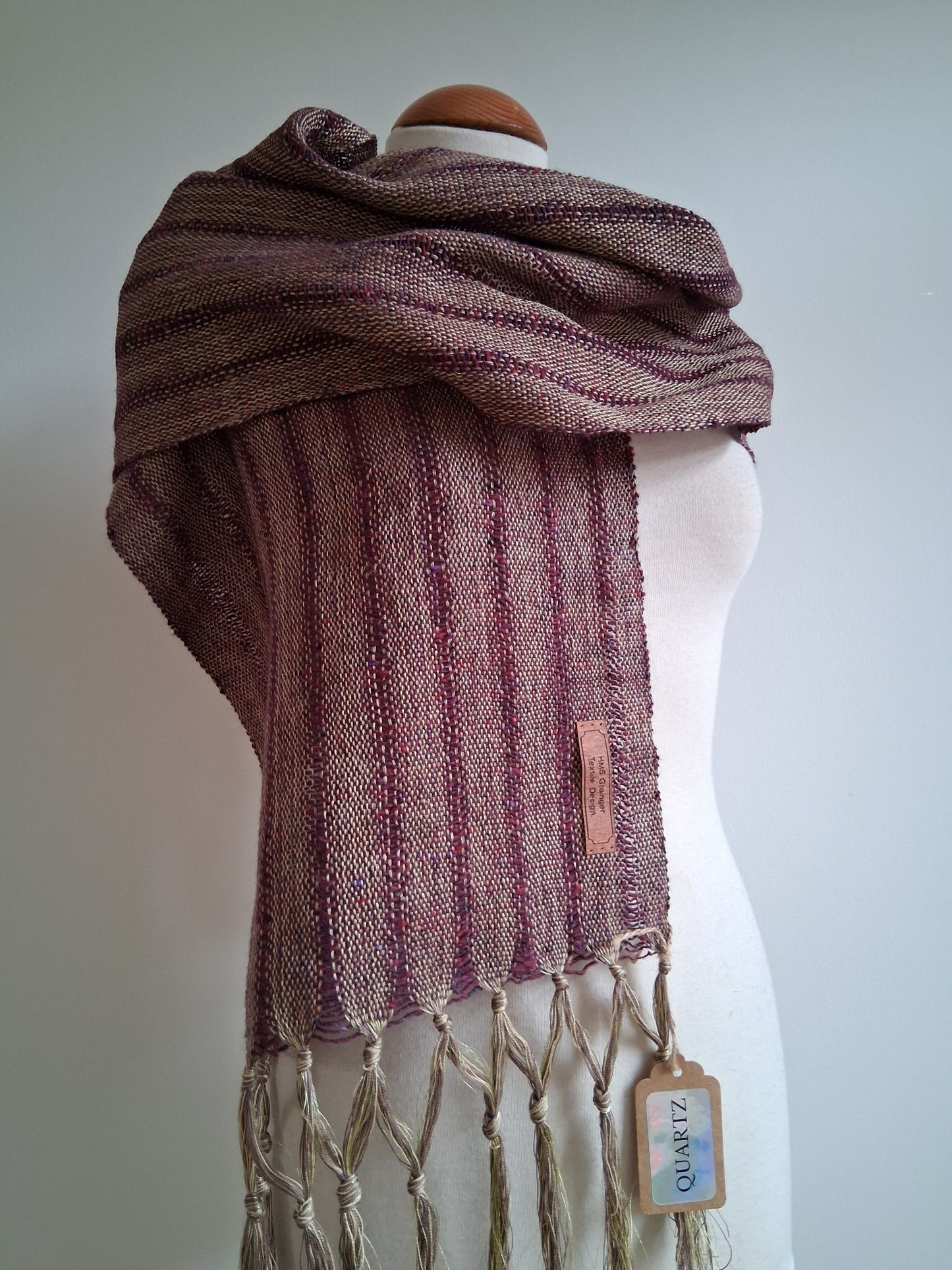 Golden Mulberry Scarf