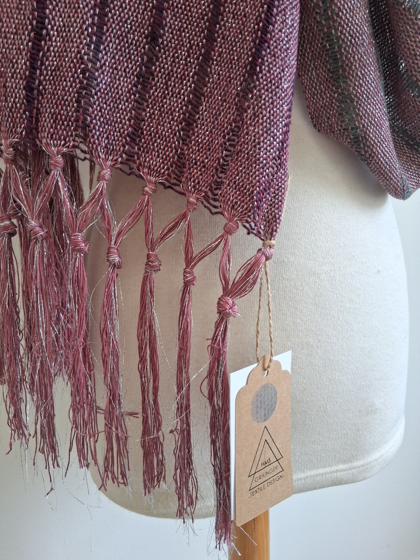 Silver Rose Mulberry Crème Wrap