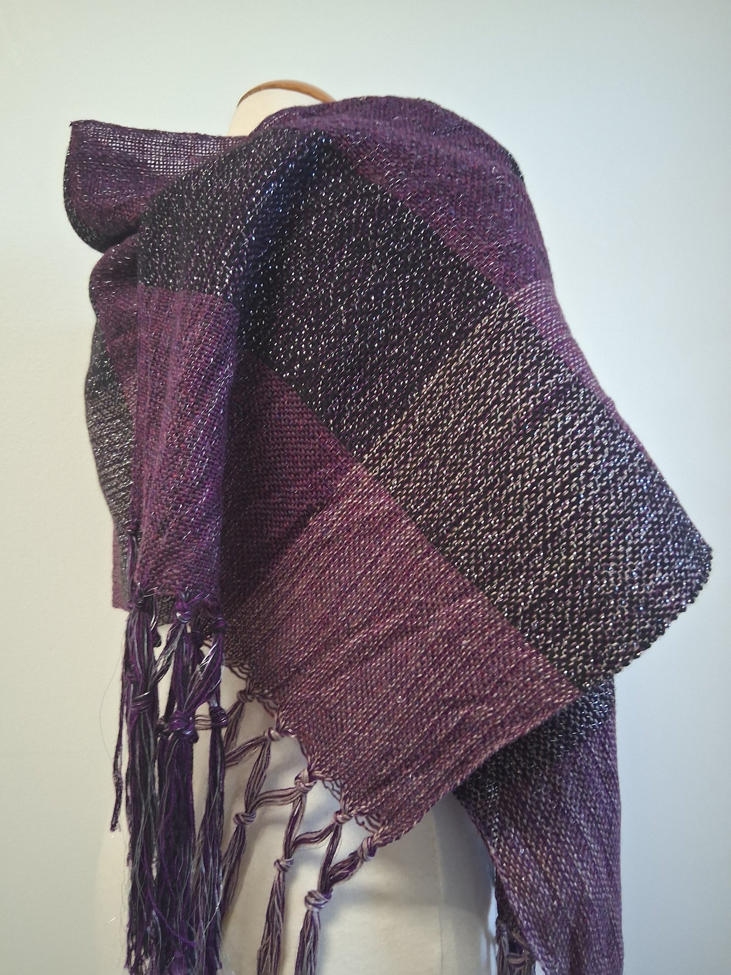 Deep Silver Purple Noir