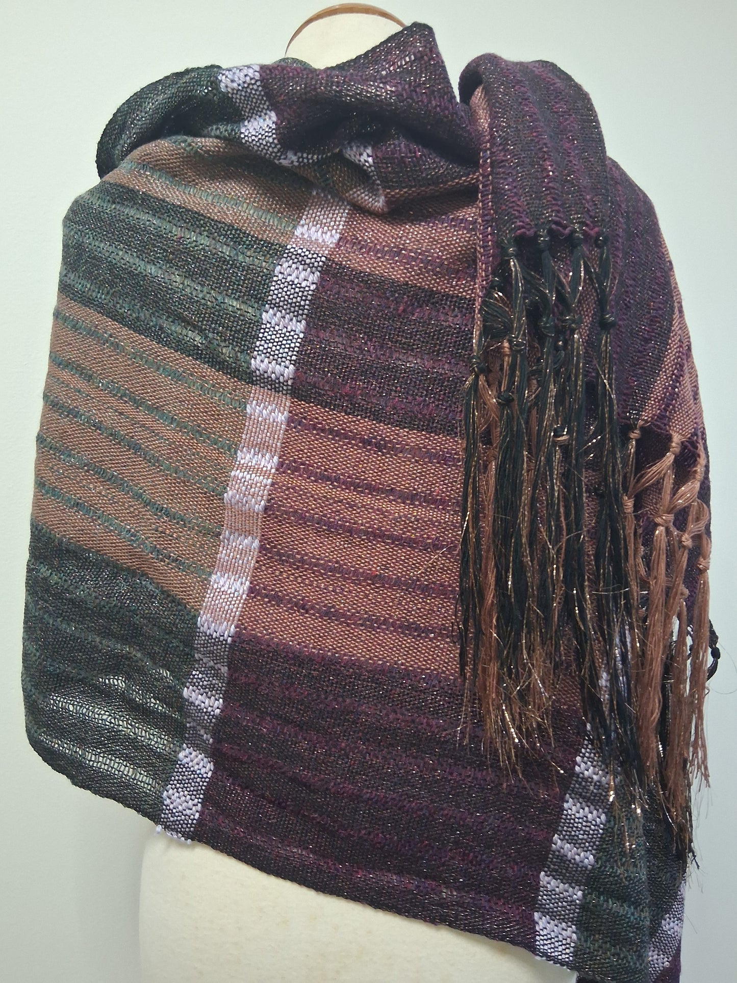 Mocha Hazel Mulberry Wrap