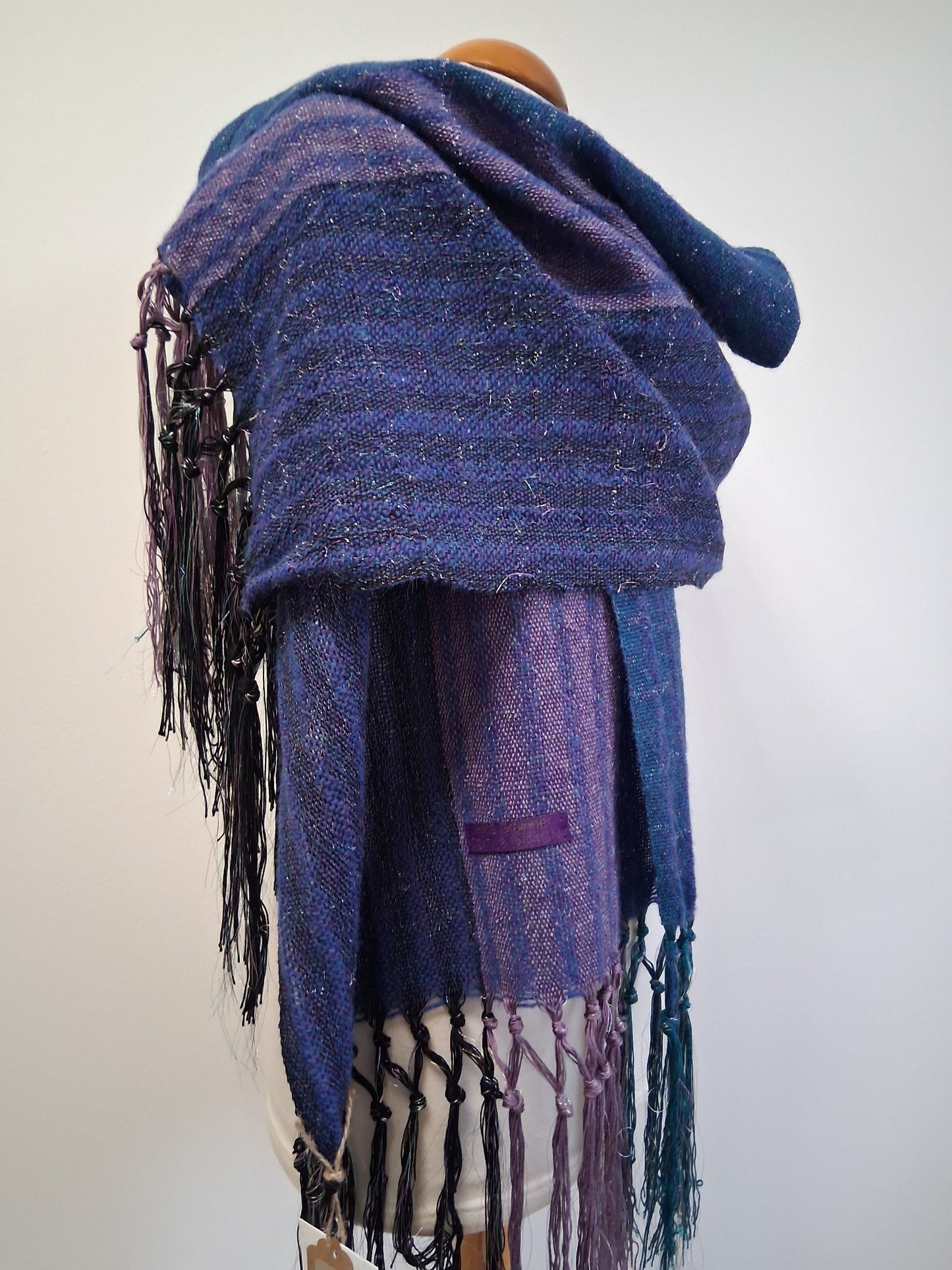 Donegal Peacock Shades Wrap