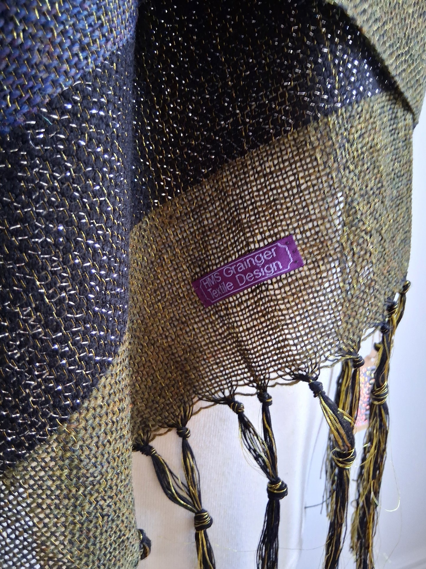 Cosmia Navy Khaki Wrap