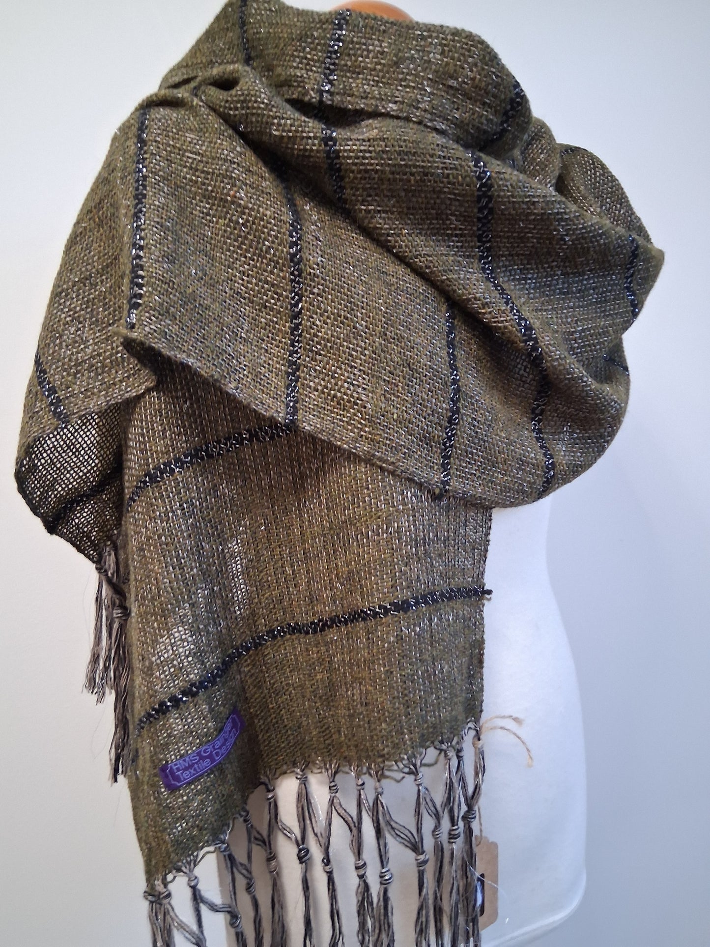 Camouflage Mink Silver Wrap