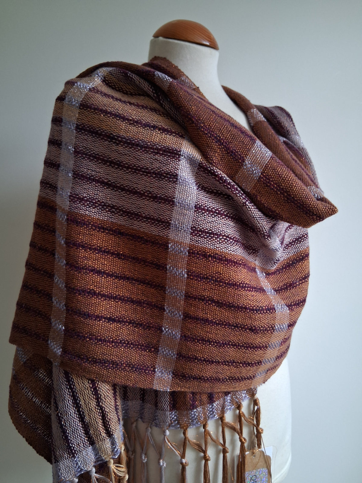 Amythest Irish Heather Pashmina