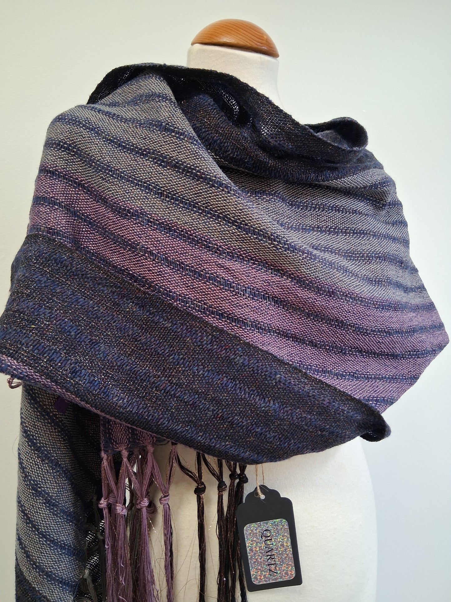 Navy Twist Rose Noir