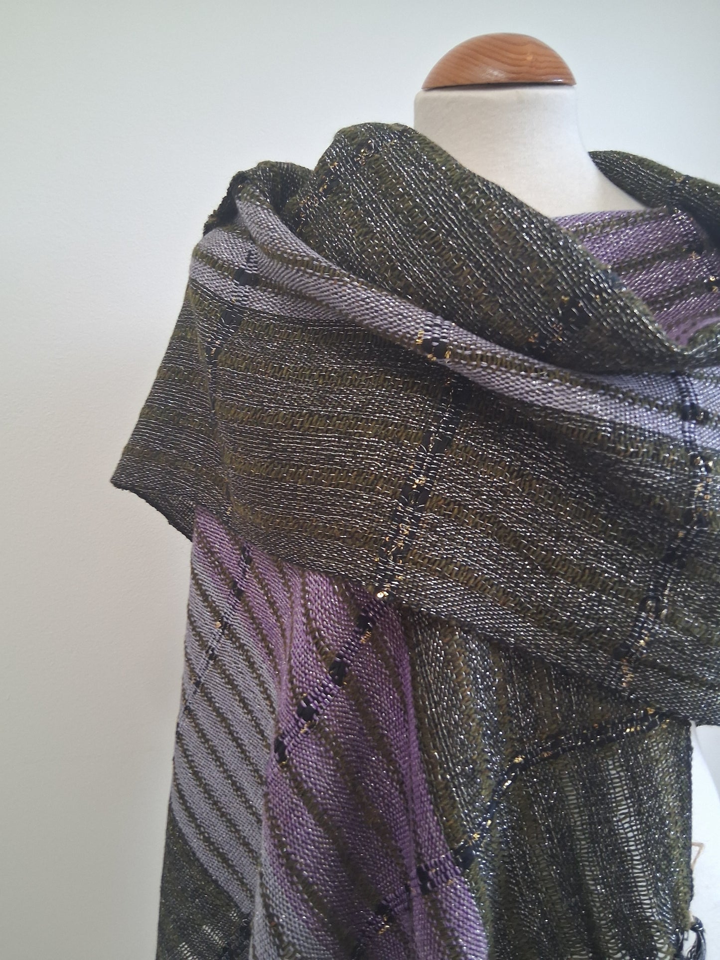 Irish Camouflage Violet Pashmina