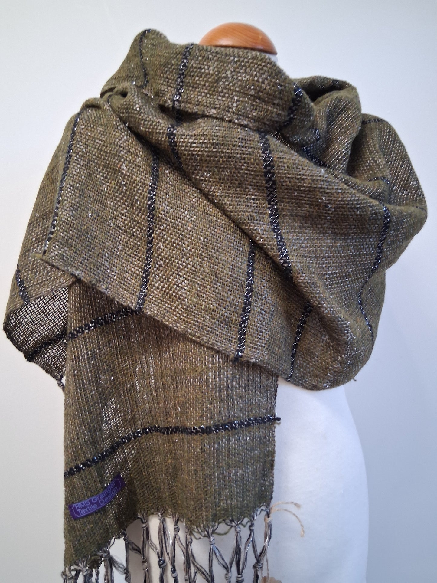 Camouflage Mink Silver Wrap