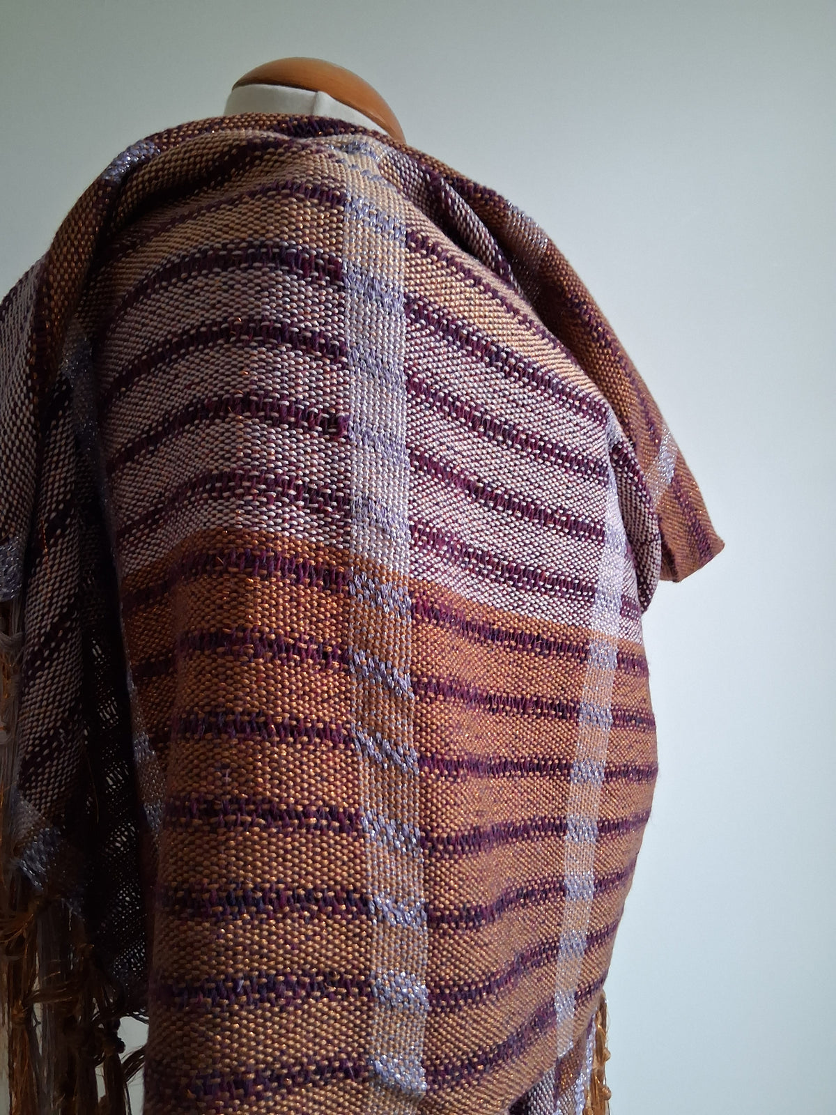 Amythest Irish Heather Pashmina
