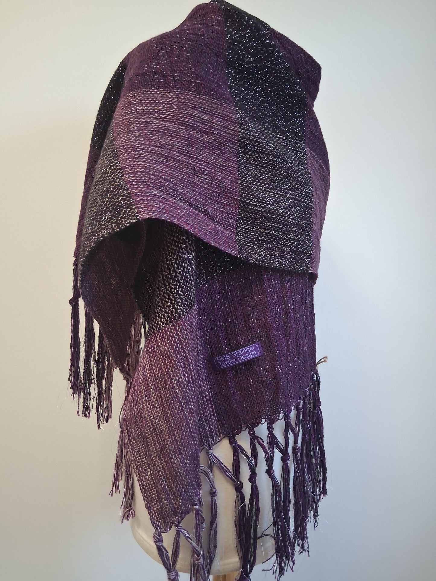 Deep Silver Purple Noir