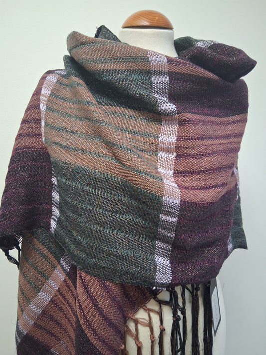 Mocha Hazel Mulberry Wrap