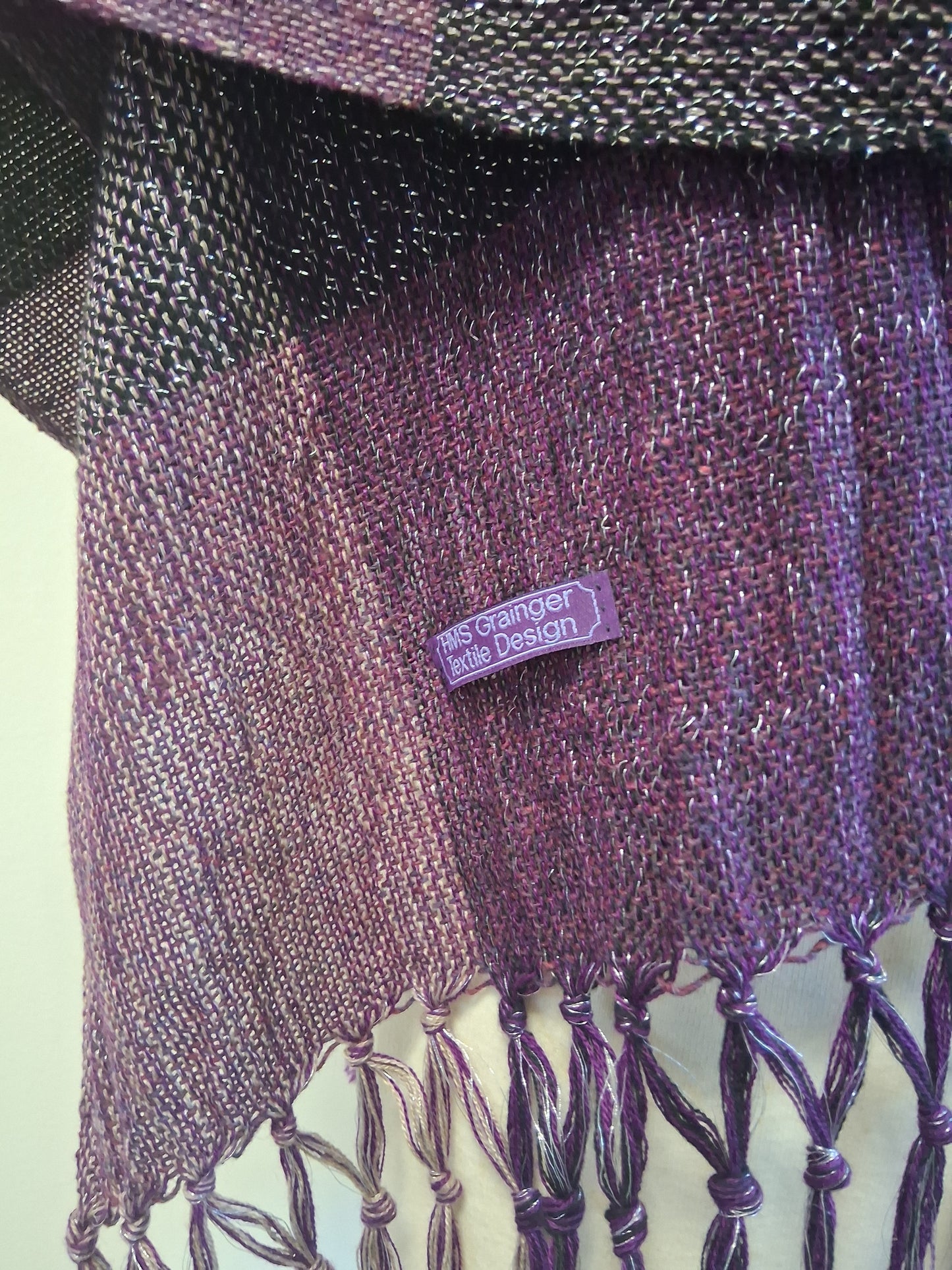 Deep Silver Purple Noir