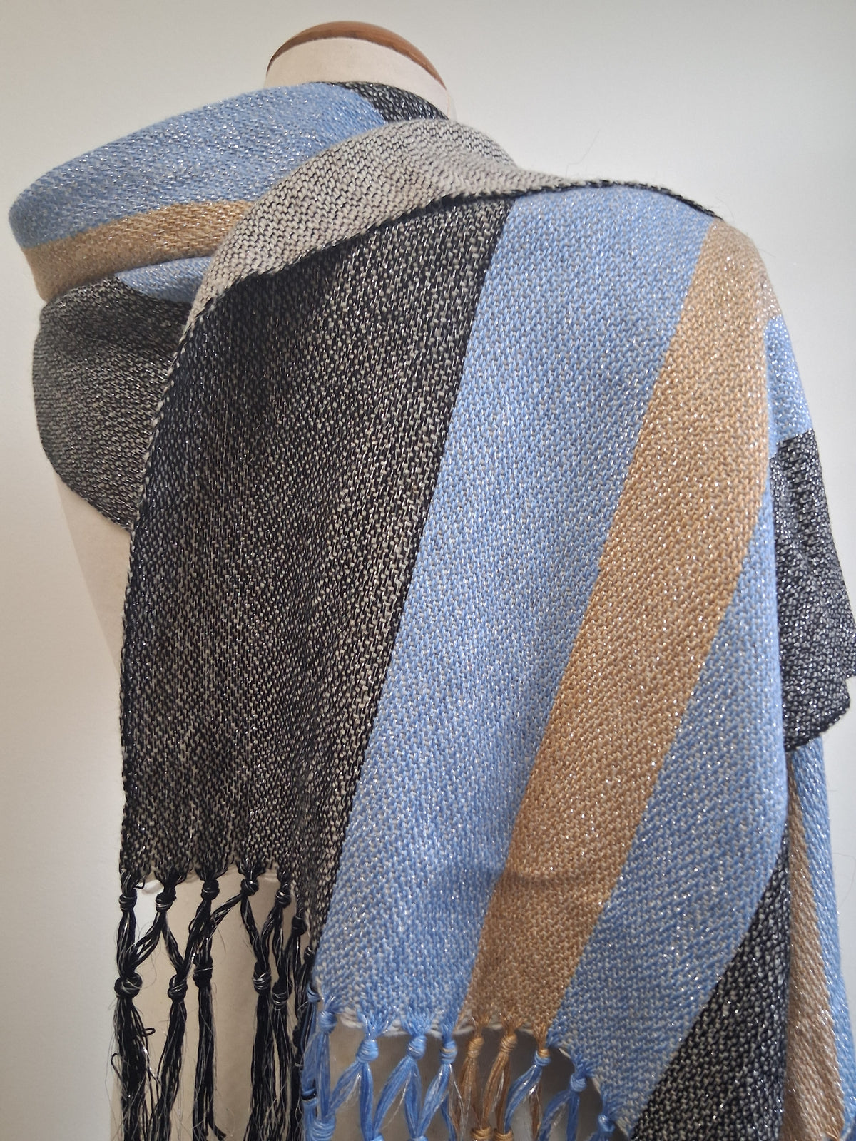 Irish Silver Sand Sea Scarf