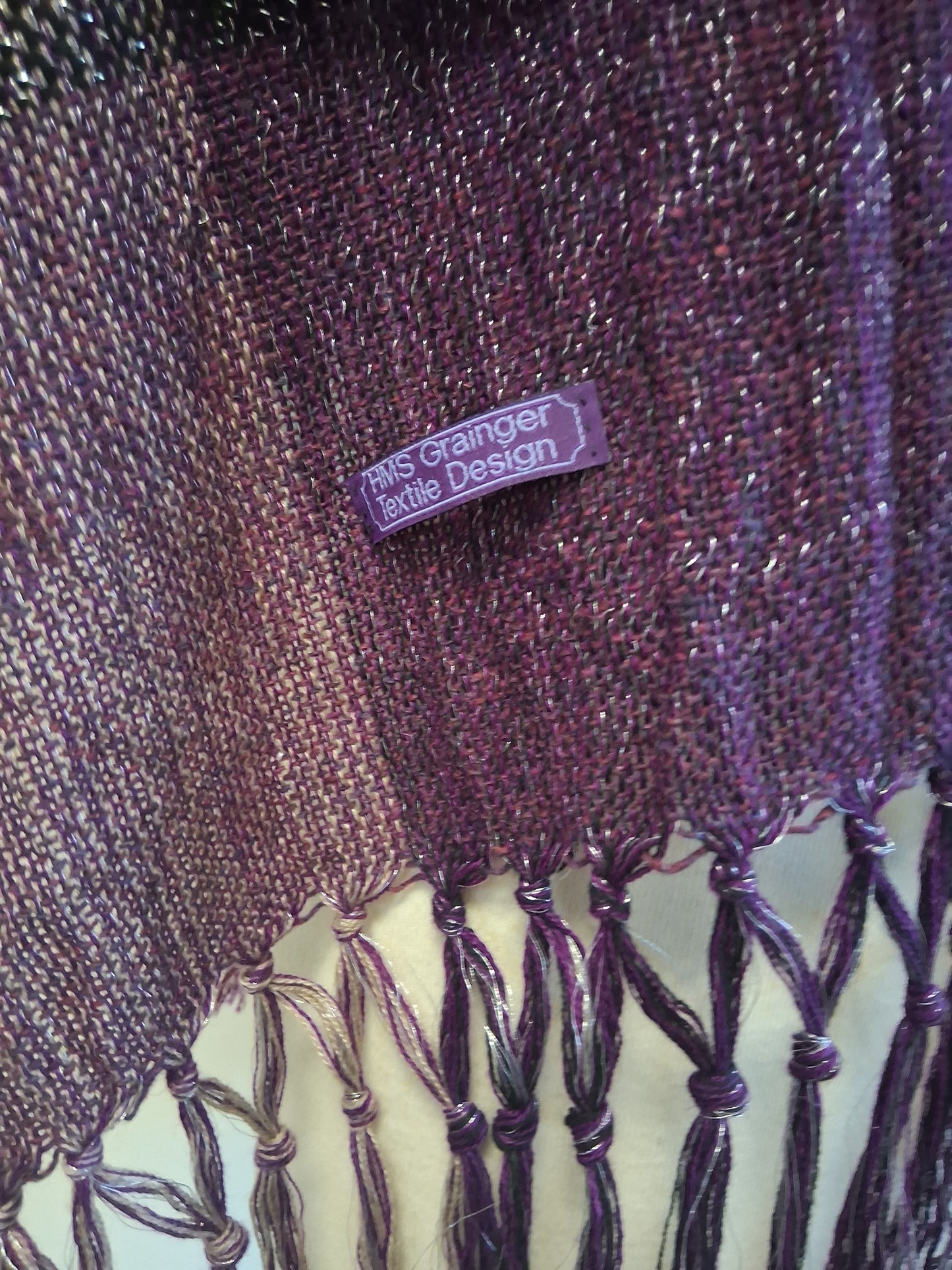 Deep Silver Purple Noir