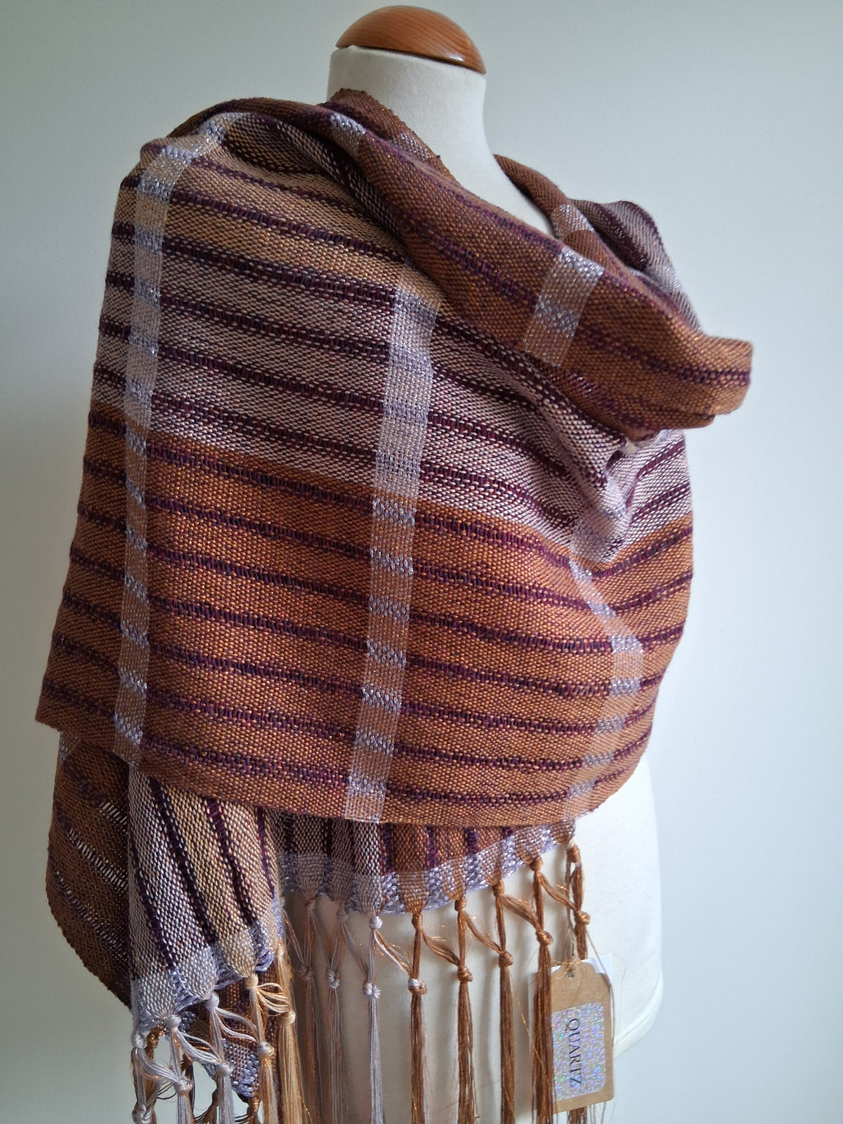 Amythest Irish Heather Pashmina