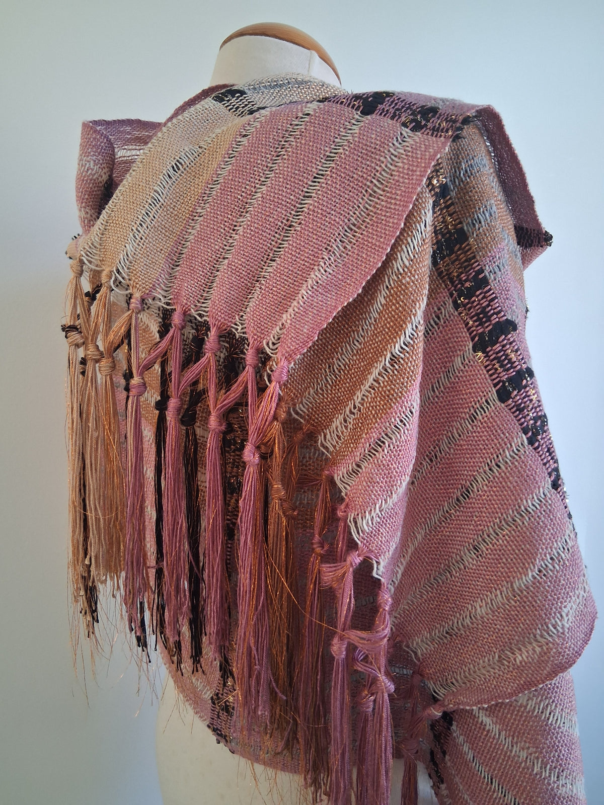 Rose Gold Caramel Pashmina