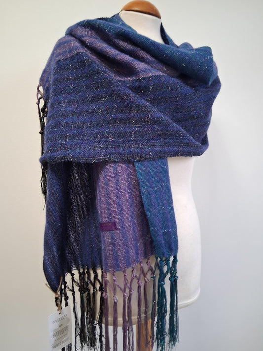 Donegal Peacock Shades Wrap