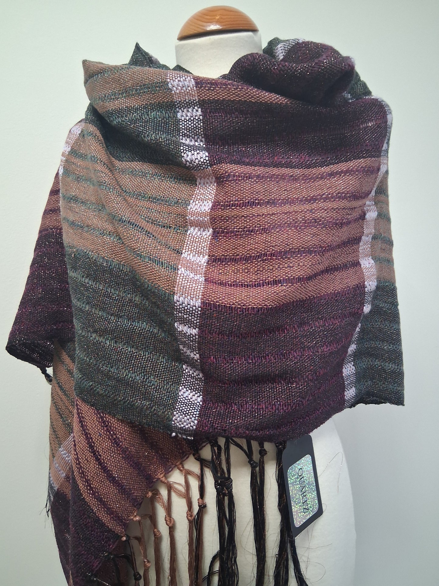 Mocha Hazel Mulberry Wrap