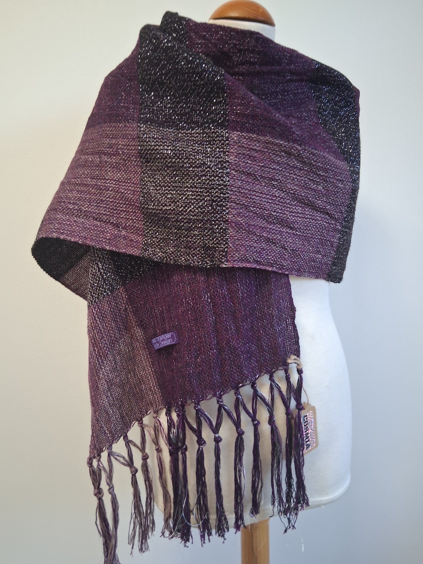 Deep Silver Purple Noir