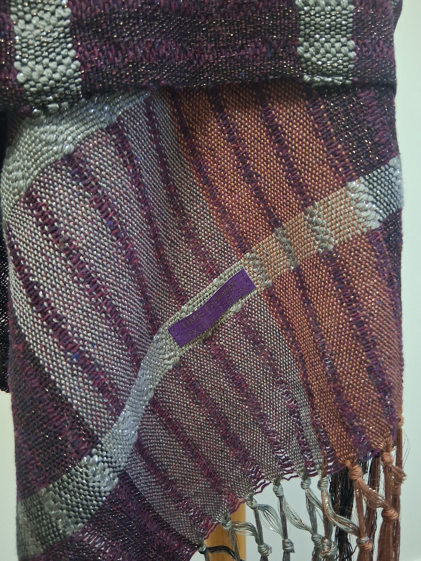 Mocha Mulberry Silver Wrap