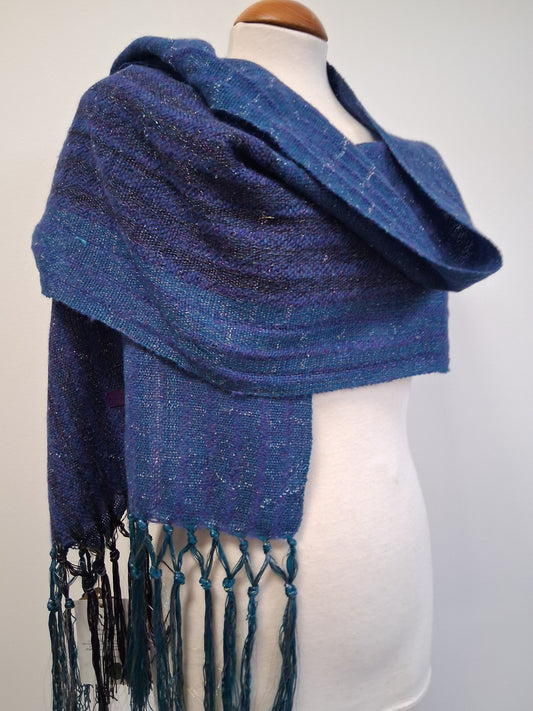 Donegal Midnight Blue Wrap