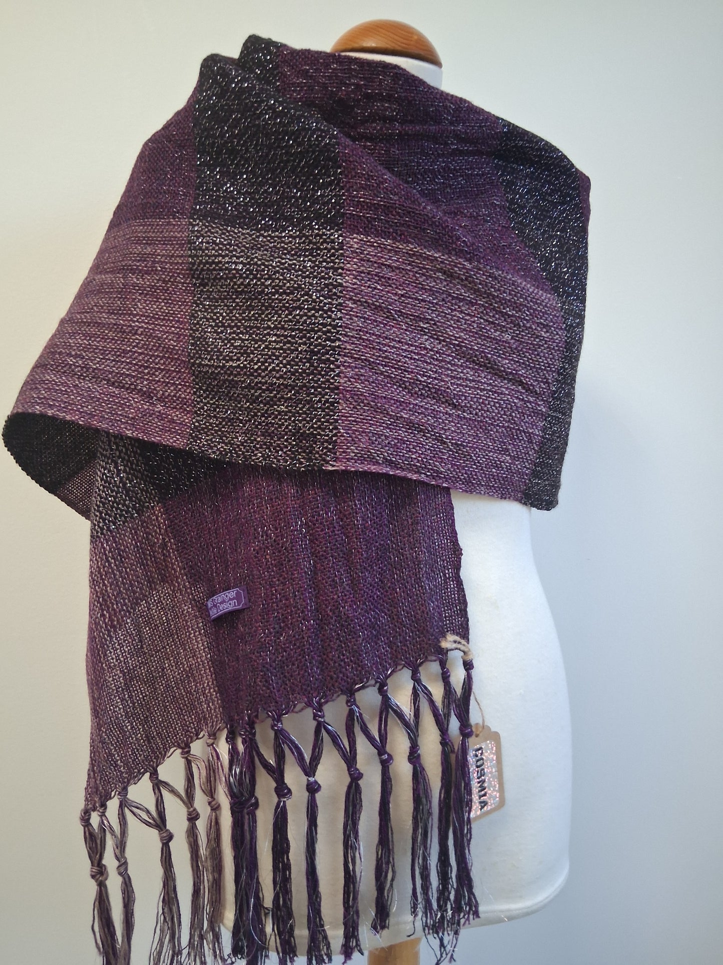 Deep Silver Purple Noir