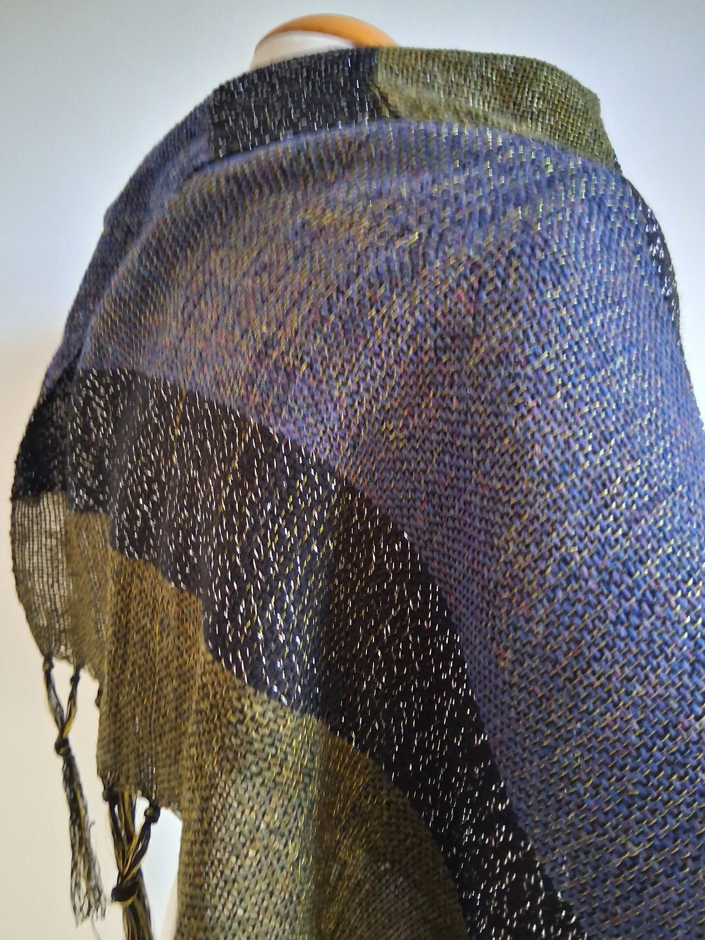 Cosmia Navy Khaki Wrap